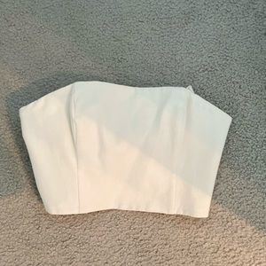 Anthropologie Tube Top with bow